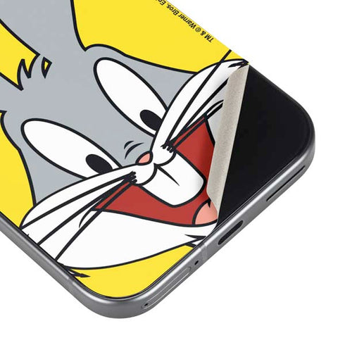Looney Tunes Bugs Bunny Zoomed In Google Pixel 9 Skin